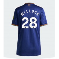 Newcastle United Joe Willock #28 Tretí Ženy futbalový dres 2025-26 Krátky Rukáv